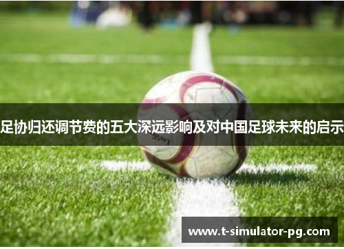 足协归还调节费的五大深远影响及对中国足球未来的启示 足协归还调节费的五大深远影响及对中国足球未来的启示