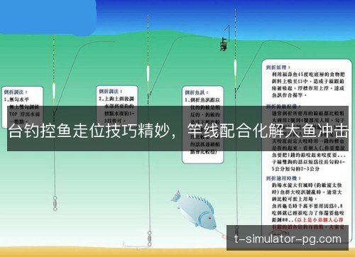 台钓控鱼走位技巧精妙，竿线配合化解大鱼冲击